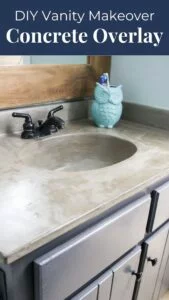 concrete vanity tutorial