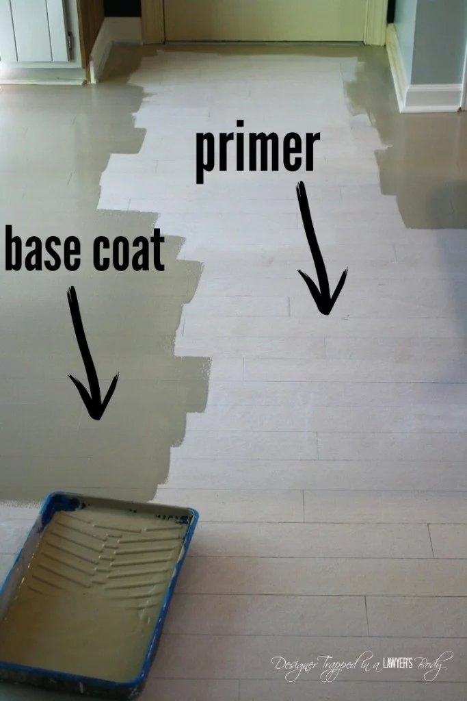 AMAZING! Do you have badly damaged wood floors that you can afford to refinish? This is a great option! Love the look of these stenciled floors! Check out the full tutorial by Designer Trapped in a Lawyer's Body.