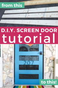 diy screen door tutorial