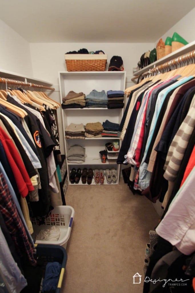 WOW! Come learn how to organize your closet in 2 hours or less with these simple and practical tips! You don't need a fancy closet system to do this! 