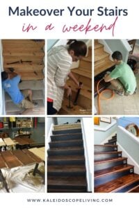 DIY staircase makeover