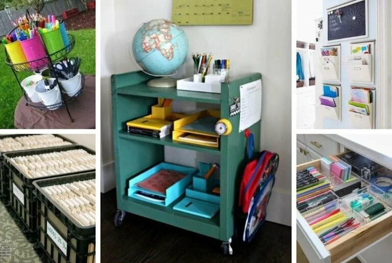 homeschool organization ideas