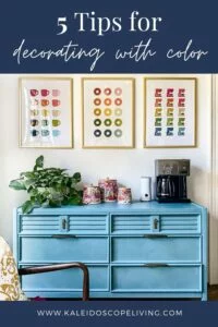 tips for decorating with color