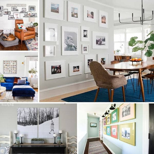 family photo wall ideas